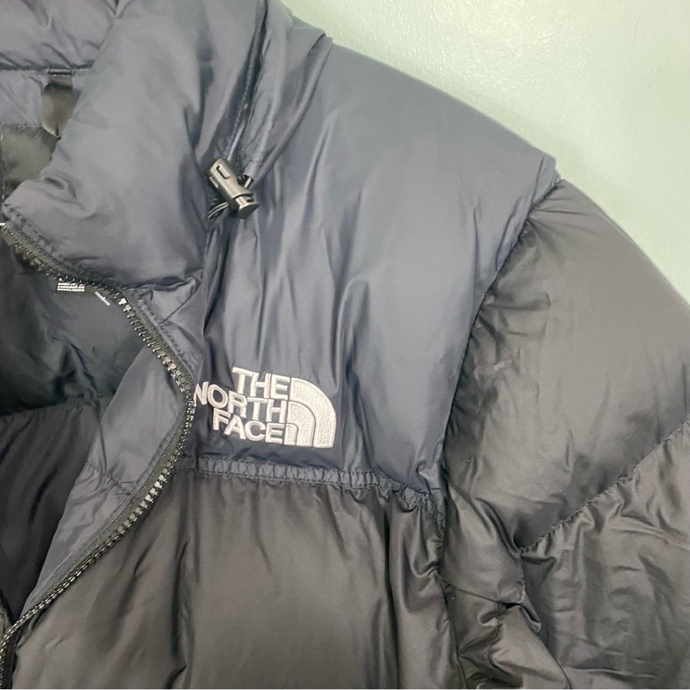 The North Face 1996 Retro Nuptse Jacket Black‎ Puffer 700 XXL Womens FLAWED - Picture 4 of 8